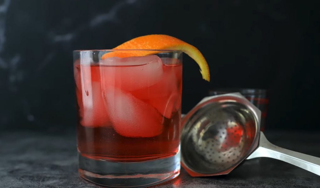 low carb negroni