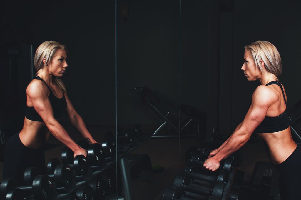 losing inches but not weight training muscles
