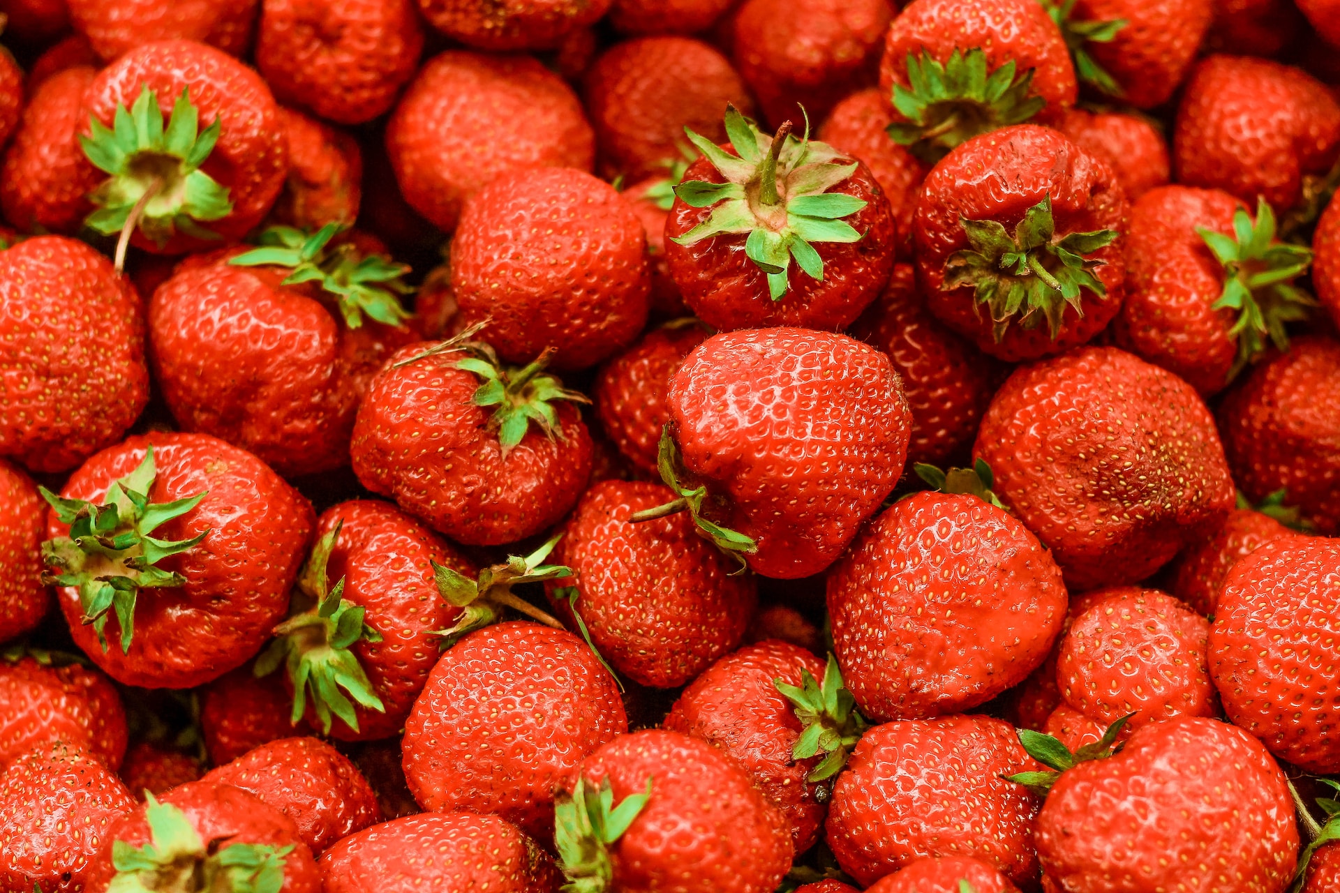 strawberries close up