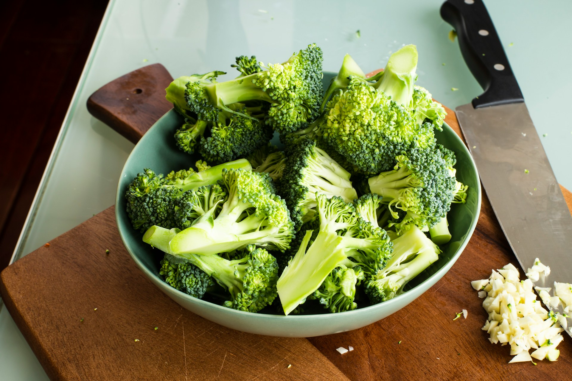 broccoli on a plate